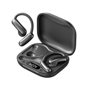 Écouteurs sans fil M139 à oreille ouverte, écouteurs à crochet d'oreille plus confortables à porter, affichage de la puissance de haute qualité, voix HD, écouteurs TWS OWS - Product Image 1