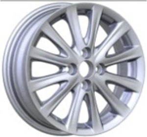 Roue de voiture de passager en argent <span class=keywords><strong>15</strong></span> <span class=keywords><strong>pouces</strong></span> jante de roue en alliage à <span class=keywords><strong>5</strong></span> <span class=keywords><strong>trous</strong></span> pour voiture de tourisme Yaris Nancy - Product Image 2