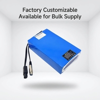 Pack de batteries lithium-ion OEM ODM 12V 24V 36V 48V 60V 70V, pack de batteries lithium-ion étanche en PVC