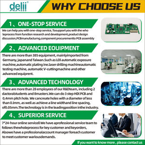 フルテストPCBAデザイン & クイックプロトタイプサービス付きワンストップSMT/DIPプリント回路基板アセンブリ - Product Image 4