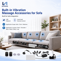 Moteur d'appareil de massage LEYNVO pour vibration et chauffage, tige de poussée électrique, télécommande sans fil pour fauteuil de massage et canapé