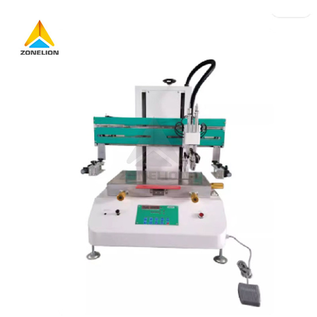 Tabletop Semi Auto Silk Screen Printing Machine - Vacuum Table for Card, Hot Sale Cheap Price