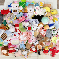 Promo Grosir Murah Mesin Cakar Boneka Hewan Lembut Mainan Boneka Anak 5 - 15cm Campuran Boneka Plush
