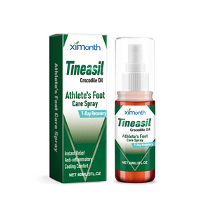 Ximonth Foot Skin Care Spray idratante pulizia deodorante e riparazione massaggio del piede con effetto Peeling - Product Image 1