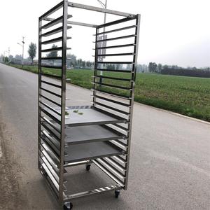 Carrello per Panetteria in Acciaio Inox da 12 a <span class=keywords><strong>32</strong></span> Vassoi, 60 X 40 <span class=keywords><strong>cm</strong></span>, Carrello Porta Teglie - Product Image 3