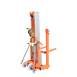 Giá rẻ Vật liệu thang máy có thể được sử dụng trong nhà hoặc ngoài trời dọc mast Cargo Lift công cụ tùy chỉnh điện áp - Product Image 2