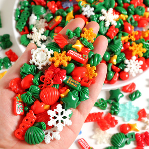Wholesale christmas resin gadgets handmade diy cream glue <b>mug</b> fridge magnet hairpins christmas <b>tree</b> ornament accessories - Product Image 3