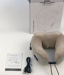 Almohada de Masaje Shiatsu Eléctrica Inalámbrica Portátil con Control Remoto, 2 Niveles de Calor, para el Hogar y el Automóvil, Soporte Cervical Quiropráctico - Product Image 5