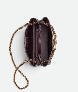 Petit sac à main Bottega Andiamo en cuir Intrecciato souple avec détail de nœud signature et cuir tubulaire Veneta - Product Image 4