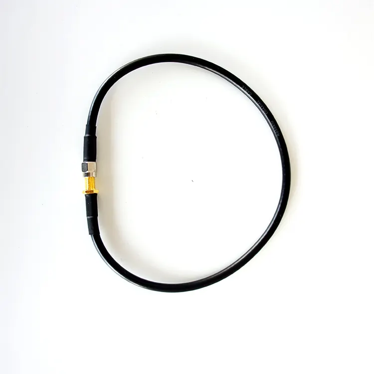 Custom High Selling 300mm Gold Plated plug male to female RG58 Coaxial Cable