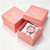 Kotak Paket Hadiah Grosir dengan Tutup Aksesoris Kotak Jam Tangan Kotak Hadiah Perhiasan Jam Tangan yang Dapat Disesuaikan