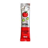 Emballage en aluminium pour sachet de poudre liquide personnalisé, sachet en mylar thermoscellable, sachet en plastique pour café, thé, miel