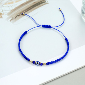 Pulsera de Hilo Rojo con Ojo Turco, Protege al Portador de Espíritus Malignos y la Envidia, Pulsera de Resina de Cristal Colorida con Ojo del Diablo - Product Image 3