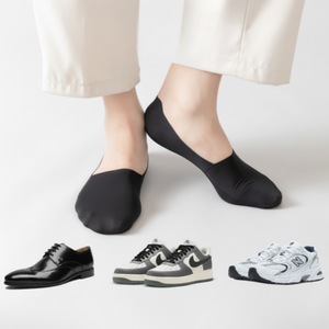 รองเท้าโลฟเฟอร์สุดเท่สำหรับฤดูร้อนพร้อมถุงเท้าปลอมสำหรับใส่เป็นของขวัญรองเท้าแตะใส่สบายสำหรับใส่ในบ้านสำหรับผู้ชายและผู้หญิง - Product Image 1