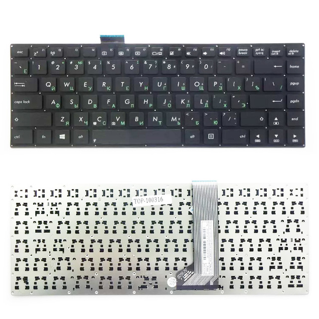 New RU SP US Layout Laptop Keyboard for ASUS S400 X402 S451 F402 V451L Series Replacement Laptop Keyboard Built-in Keyboard