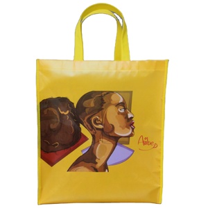 Recycled Non-Woven Grocery Tote <b>Bags</b> with Handles Bulk Shopping Tote <b>Bags</b> for Convenient Shopping - Product Image 1