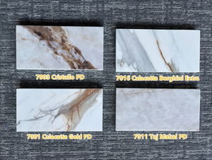 TMZ OEM/ODM Quartz Artificiel Imprimé Pierre 7001 Calacatta Or PD de Grandes Dalles Polies Design Moderne pour Comptoir Hôtel - Product Image 5