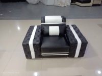 Modernes Luxus-LED-U-Form-Sofa-Set Hochwertige Intelligente Möbel mit Stauraum für Villen Samt-Leder-Bezug und Schwammfüllung