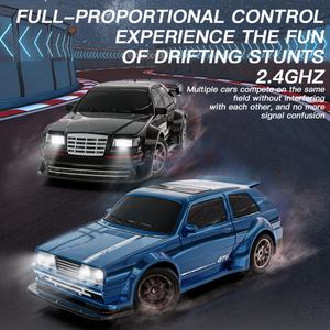 KF30 2.4G Auto de Carreras a Control Remoto de Alta Velocidad 1/43 con Tracción en las Cuatro Ruedas 4WD, Mini Auto de Carreras Radiocontrolado para Niños - Product Image 3