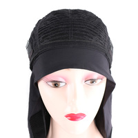 Perruques brésiliennes lisses 100% sans colle, bandeau de cheveux humains pour femmes noires, pas cher