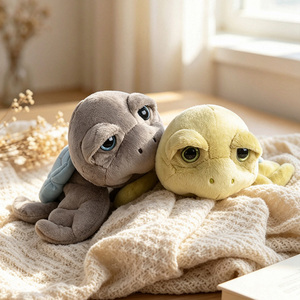 ตุ๊กตาเต่าทะเลตาโตน่ารัก ผลิตตามสั่ง ขายส่ง ของขวัญสำหรับเด็ก ผู้รักทะเล ของตกแต่งบ้าน - Product Image 3