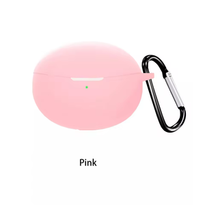 Étui de protection pour écouteurs en silicone durable pour Oppo <span class=keywords><strong>Enco</strong></span> <span class=keywords><strong>air</strong></span> <span class=keywords><strong>2</strong></span> Pro Housse portable anti-poussière avec porte-clés - Product Image 6