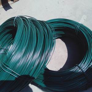 Fil de fer galvanisé recouvert de PVC vert/bleu/noir de 1 kg/bobine avec conducteur en cuivre et isolation en PVC, torsadé pour <span class=keywords><strong>corde</strong></span> à <span class=keywords><strong>linge</strong></span> - Product Image 3