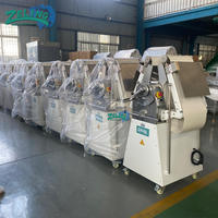 Laminoir à pâte Zeling, largeur de rouleau 380/650 mm, épaisseur réglable 0,5-38 mm, pliable, semi-automatique, qualité alimentaire