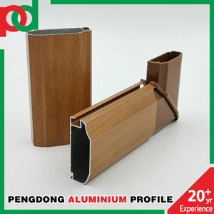 Perfis profissionais lustroso prata polimento alumínio cozinha armário - Product Image 2