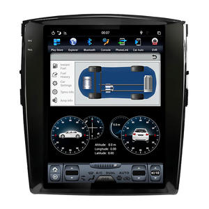 Navigation GPS de voiture à écran vertical 12.1 pouces Android 9 pour Mitsubishi Pajero 2006-2019 V93 V97 lecteur DVD d'autoradio - Product Image 6