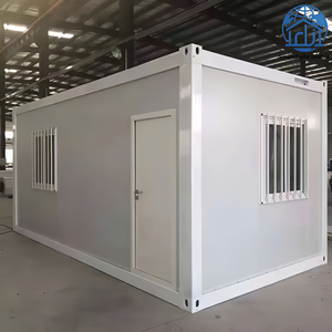 Maison conteneur préfabriquée certifiée CE, vente en gros d'usine, 20 pieds/40 pieds, MOQ personnalisé, garantie 1 an, <span class=keywords><strong>livraison</strong></span> rapide pour projets d'ingénierie - Product Image 1