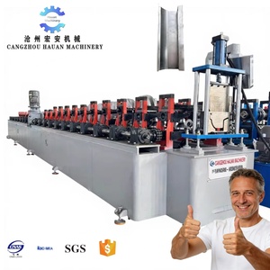 Machine automatique de formage de gouttières en acier inoxydable avec moteur PLC de 13 kW et composants essentiels de roulement - Product Image 1