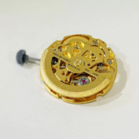 En stock, mouvement de montre automatique squelette original 8N24 à 3 aiguilles, pièces de rechange pour réparation et modification DIY