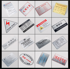 Letrero de Advertencia de Tráfico Personalizado de Aluminio, Placa Metálica con Nombre Impreso, Placa de Aviso Personalizada, Tamaño Aproximado 8x12 Pulgadas - Product Image 4