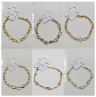 Bracelet en cuivre plaqué or XUPING avec perles et zircons, pendentif cœur d'ange, chaîne tendance pour femmes