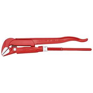 KNIPEX - 83 20 020 Llave de tubo 45 ° rojo con recubrimiento en polvo-EAN 4003773014232 LLAVES DE PIPEWORK - Product Image 1