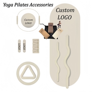 CZFIT Custom Logo OEM Professional Pilates Resistance Loop Bands Set PU Rubber Yoga <b>Mat</b> <b>Bar</b> Fabric Booty Bands Yoga Pilates Kit - Product Image 1