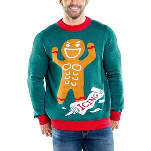 Pullover Custom <strong>Jumpers</strong> Embroidered <strong>Men</strong>' <strong>s</strong> <strong>Christmas</strong> Sweater - Product Image 5