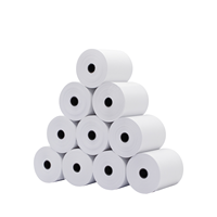 Papier thermique pour imprimante de reçus de caisse enregistreuse, prix bas, 80*80 mm, rouleau de papier thermique à prix avantageux