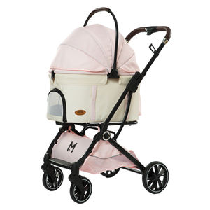 Poussettes <span class=keywords><strong>pour</strong></span> animaux de compagnie 3 en 1 bon marché Poussettes amovibles <span class=keywords><strong>pour</strong></span> chiens de petite taille et de taille moyenne 15kg - Product Image 1