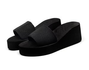 Nouvelles Sandales Tendance d'Été à Plateforme Élastique pour la Plage, Sandales Plates Compensées pour Femmes - Product Image 1