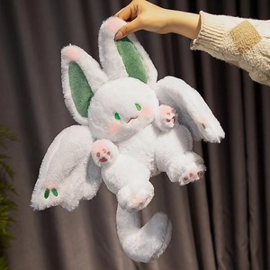 Conejo de Peluche de Algodón, Juguete de Conejo Volador Transformable, Muñeco de Conejo Blanco Grande, Regalo Promocional Ligero y Pequeño - Product Image 2