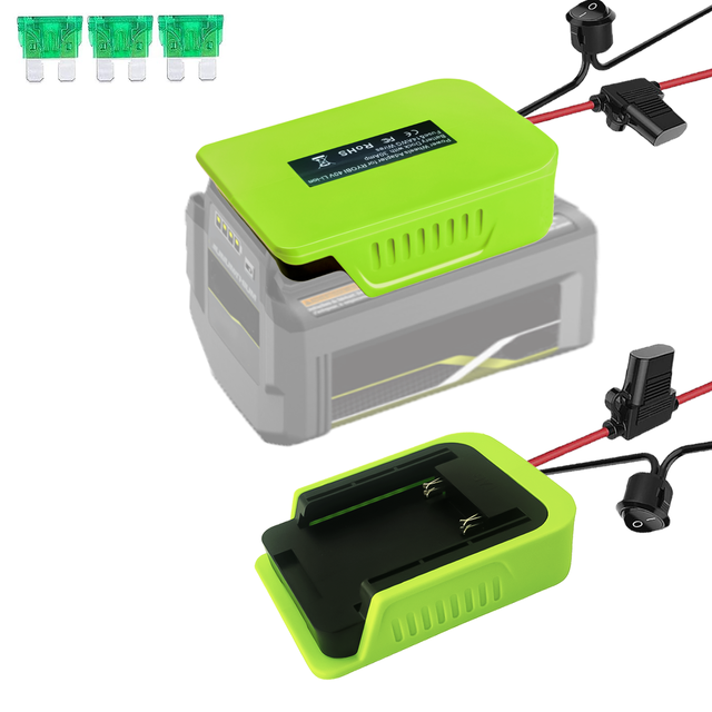Power Wheels Battery Adapter for Ryobi 40V Lithium Battery,for DIY Ride on Truck, Robotics,RC Toys 14 Gauge Robo