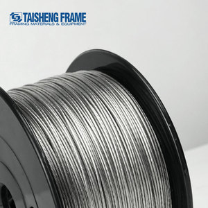 TS-F02 tráng nhựa thép không gỉ hình ảnh Dây rope 3 # hình ảnh treo dây khung móc áo - Product Image 3