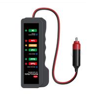 BM320 Testeur de batterie automatique 12V Test numérique 6 LED Analyseur d'affichage Alternateur Vérification de l'état Scanner automobile Outil de diagnostic de voiture