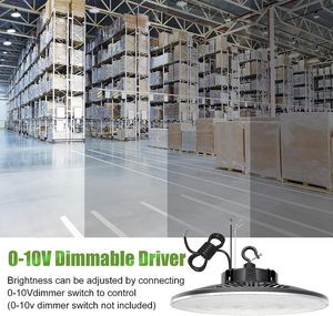 Tuyến tính Highbay lịch thi đấu ul DLC 150W 240W 300W 400W CCT Điện Điều Chỉnh IP65 công nghiệp thương mại kho cửa hàng dẫn ánh sáng bay cao - Product Image 4