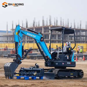 รถขุดขนาดเล็กอเนกประสงค์ SHANDING จัดส่งฟรี รถขุดตีนตะขาบขนาด 3 ตัน รถขุดขนาดเล็ก รถขุดขนาดเล็กแบบคูโบต้า - Product Image 3