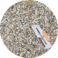 Peinture de revêtement liquide acrylique Kamis KM2500 à effet pierre et texture marbre, imperméable et écologique, à prix attractif