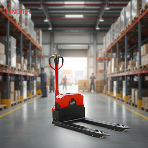 電動リード酸バッテリー/リチウムイオンバッテリーパレットトラック 2～3トン油圧スタッカー ポータブルパレットジャッキリフター (売れ筋商品) - Product Image 5