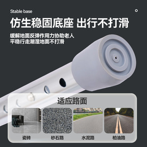 Déambulateur en alliage d'aluminium Hua Ensheng avec roues, pliable, pour personnes âgées, aide à la mobilité - Product Image 3
